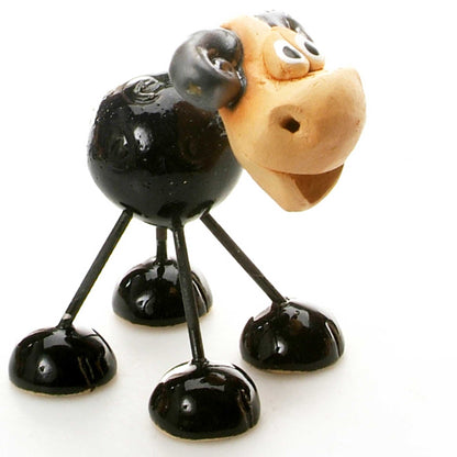 Handmade Ceramic Wire Leg Ram