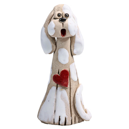 Mr & Mrs Dog with Love Heart and Hair Tie